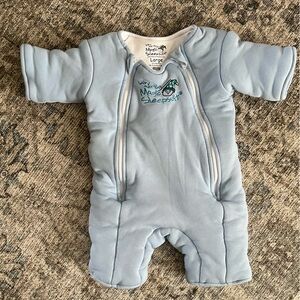 Baby Merlin's Magic Sleepsuit in Blue